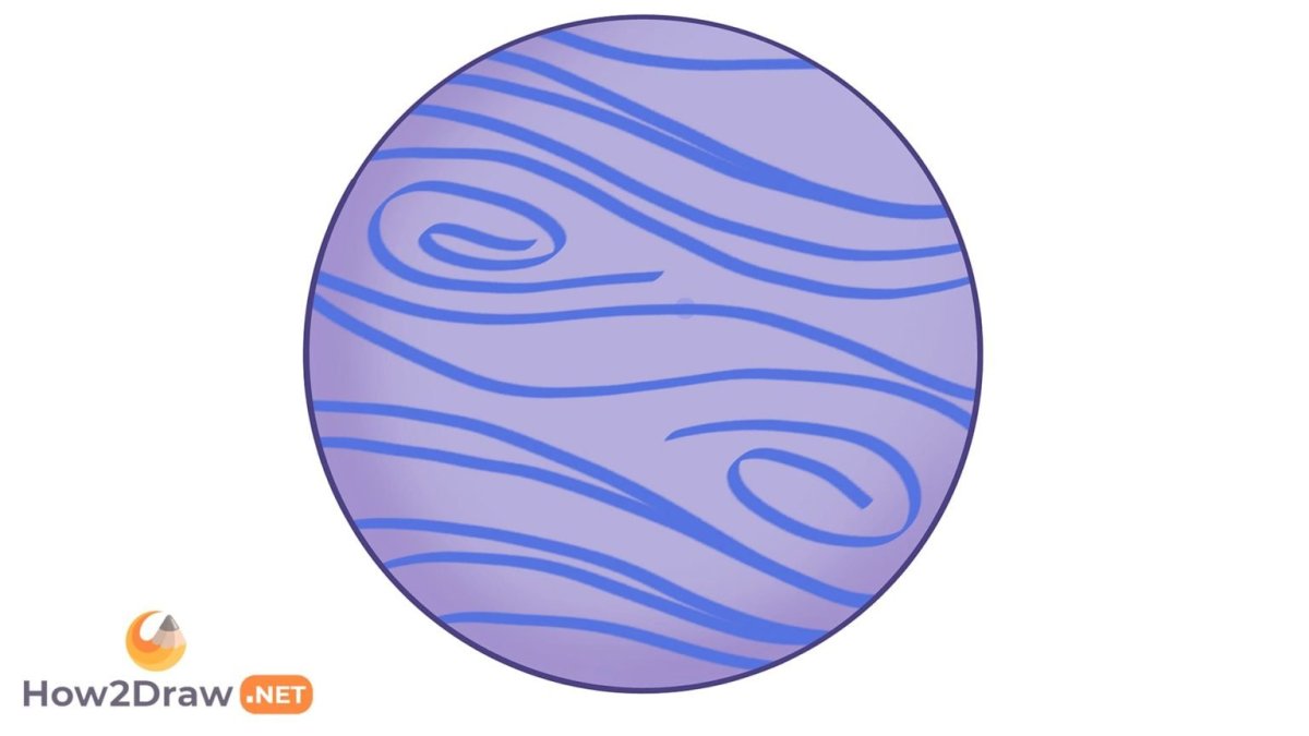 Посейдон рисунок легкий