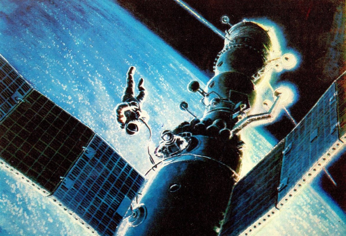 Космический ретро футуризм СССР