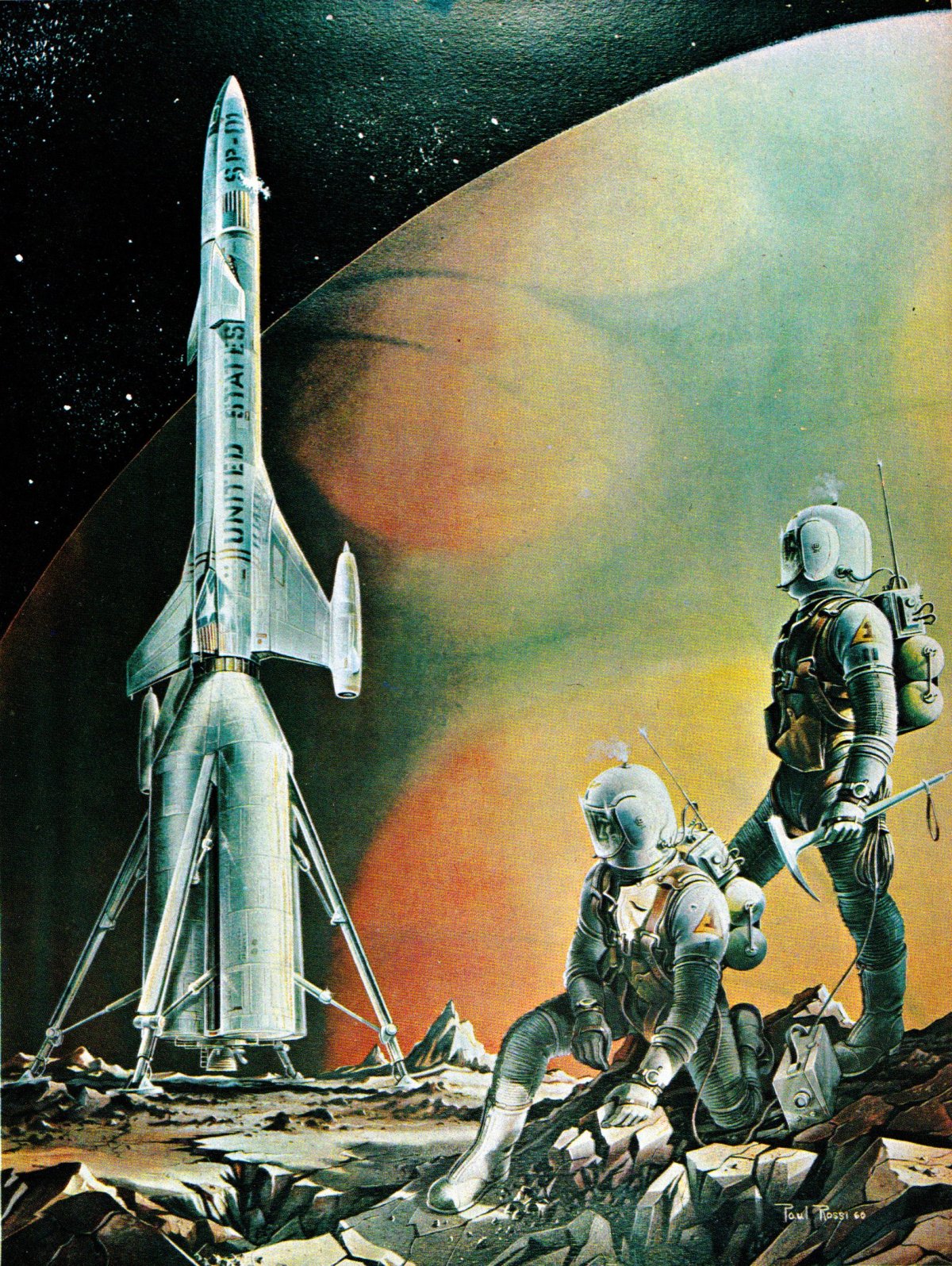 Космический ретро футуризм СССР