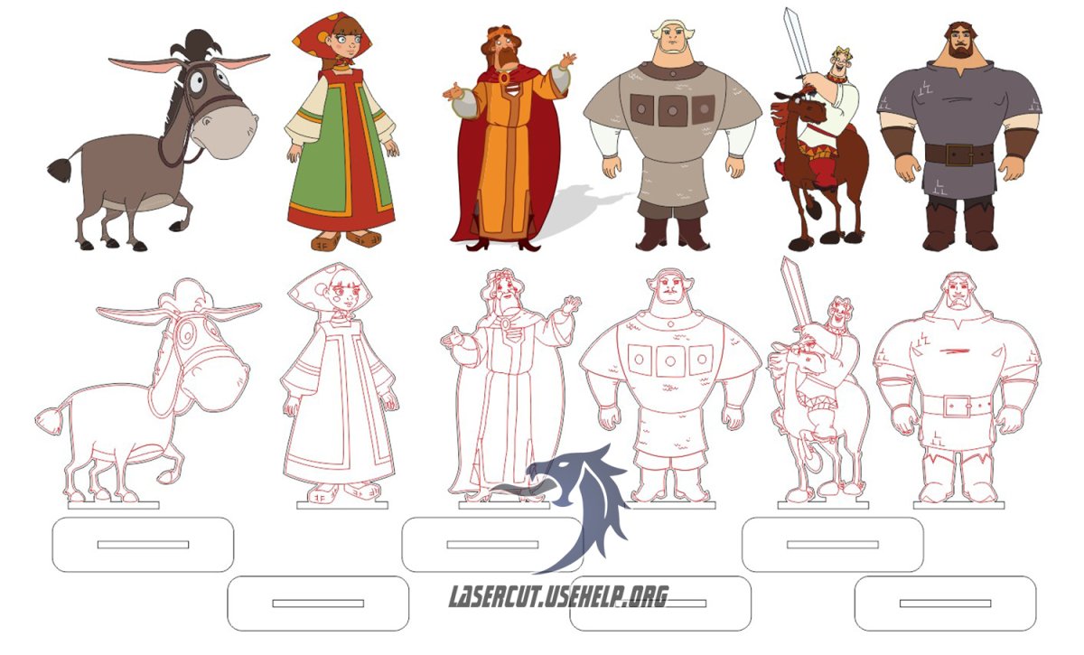 Раскраска богатырь Илья Муромец