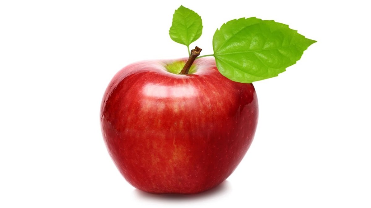 Полигональное яблоко