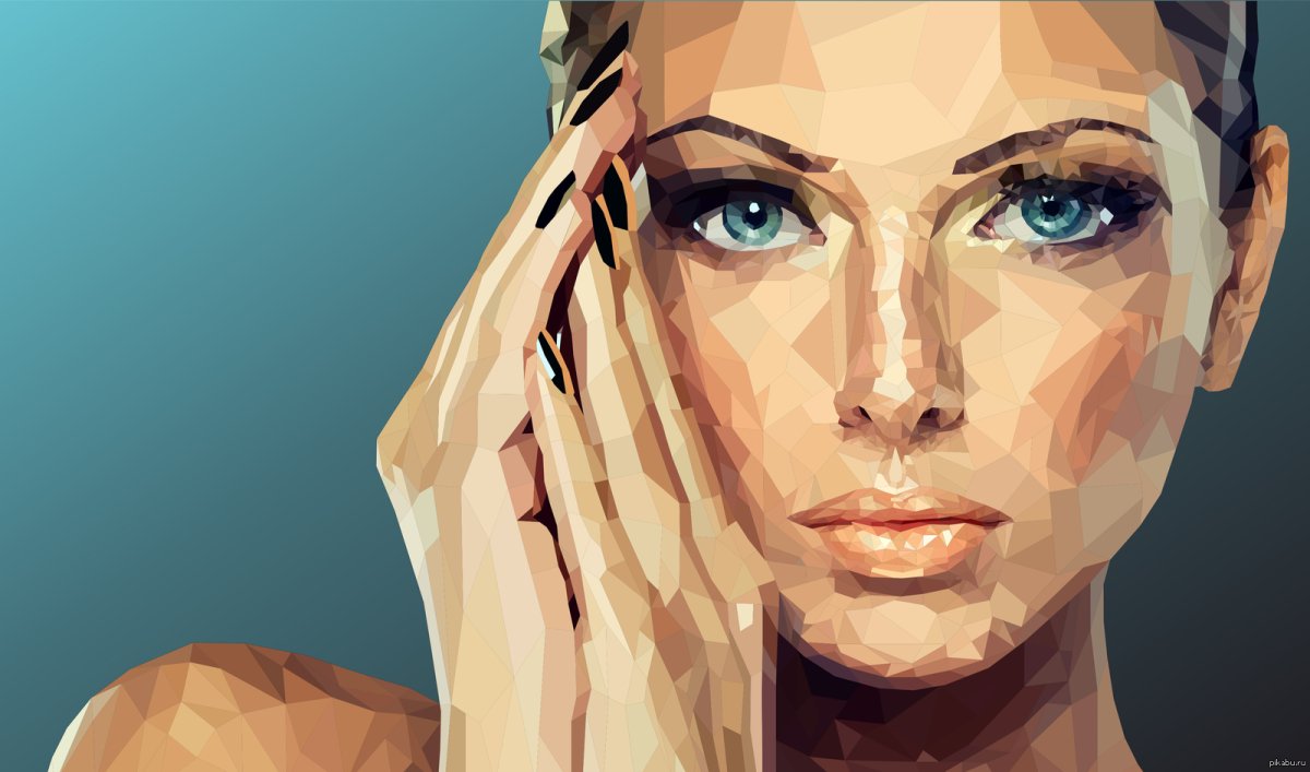 Векторная Графика портрет