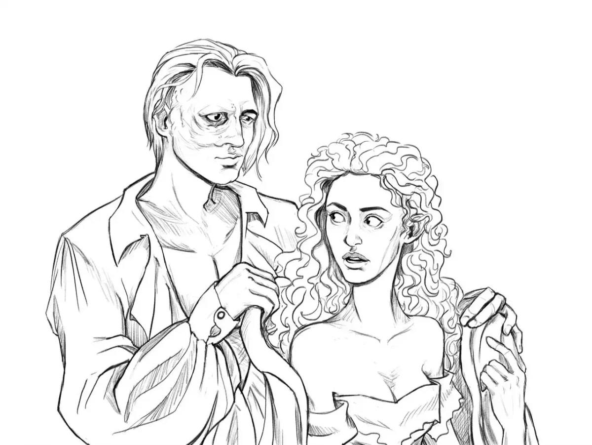 Призрак оперы Эрик арт muirin007