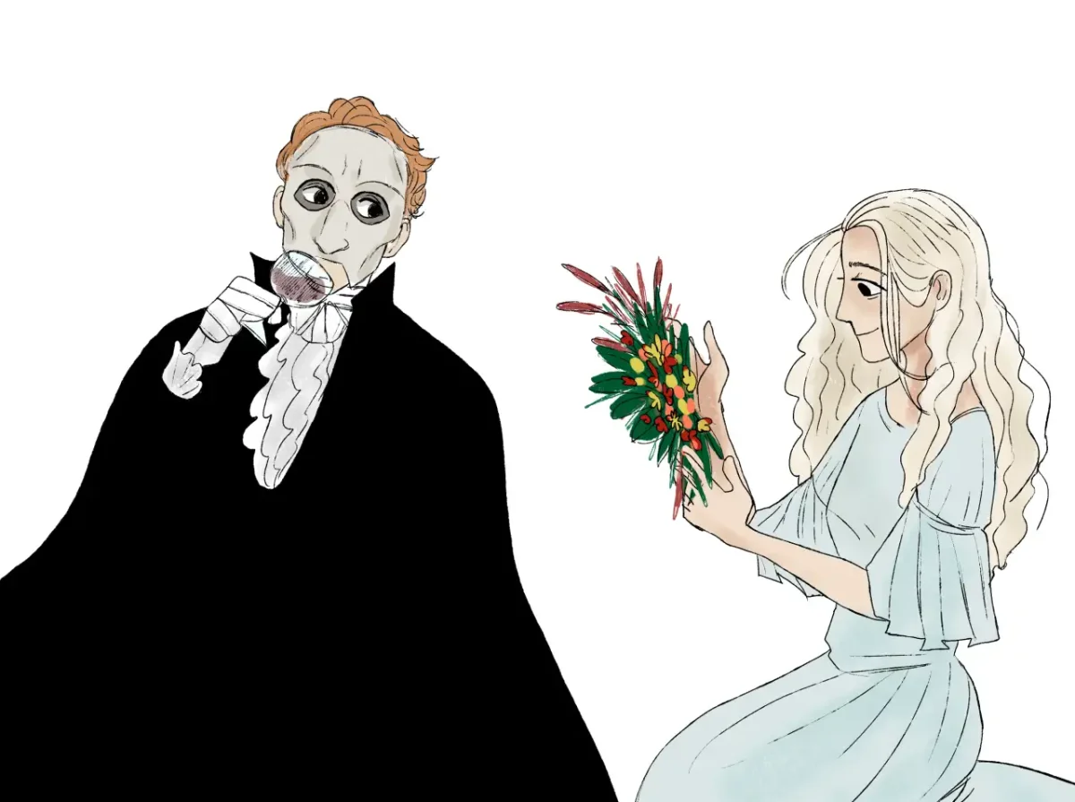 Призрак оперы мультфильм нарисованный