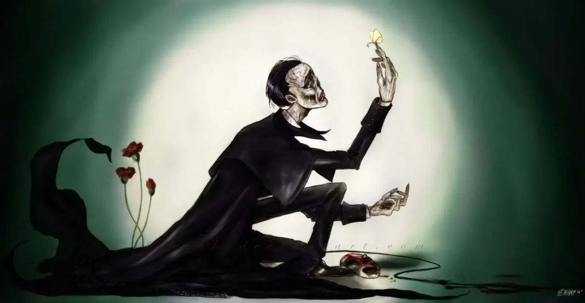 Рисунок призрак оперы Эндрю