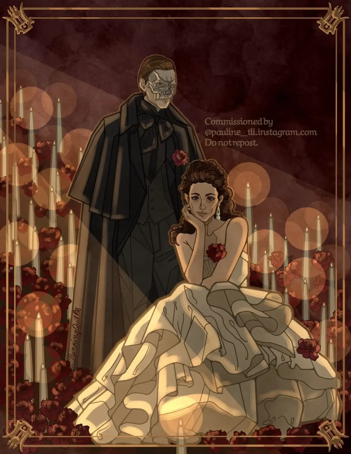 Призрак оперы Стикеры