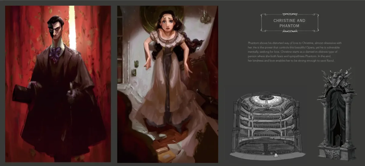 Эрик и Кристина призрак оперы