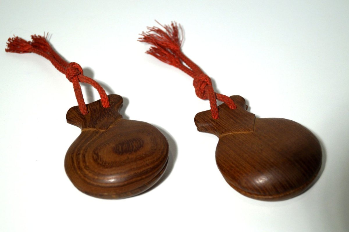 Jale 71-6 кастаньеты испанские ручные fibra negra №6