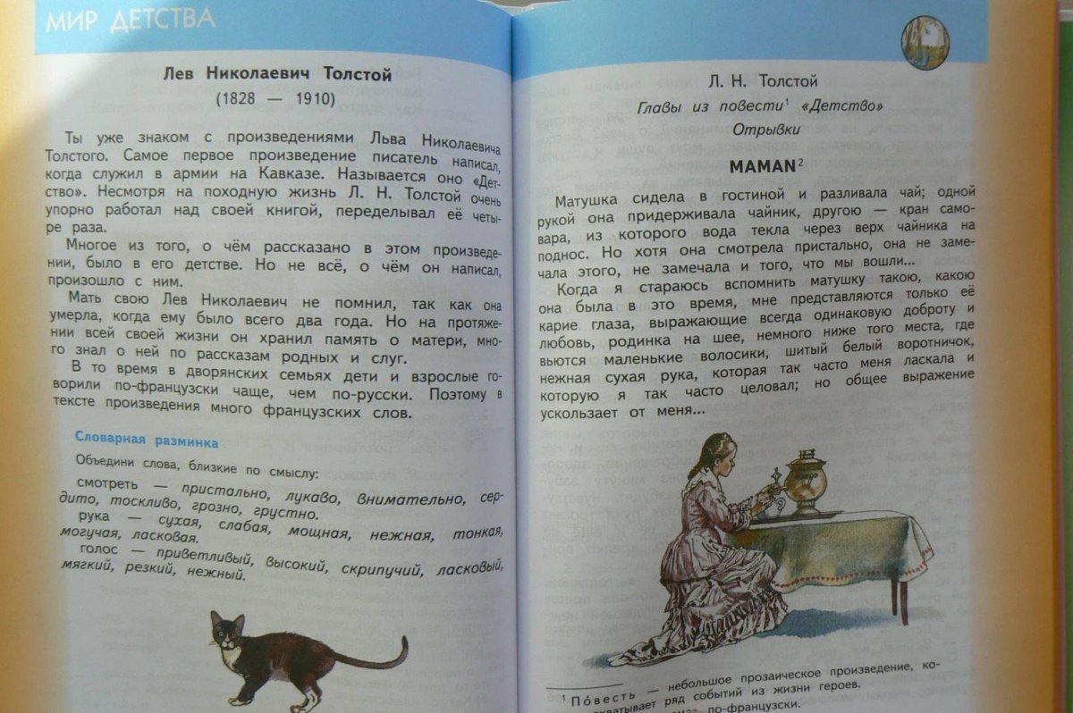 Иллюстрация к рассказу котенок