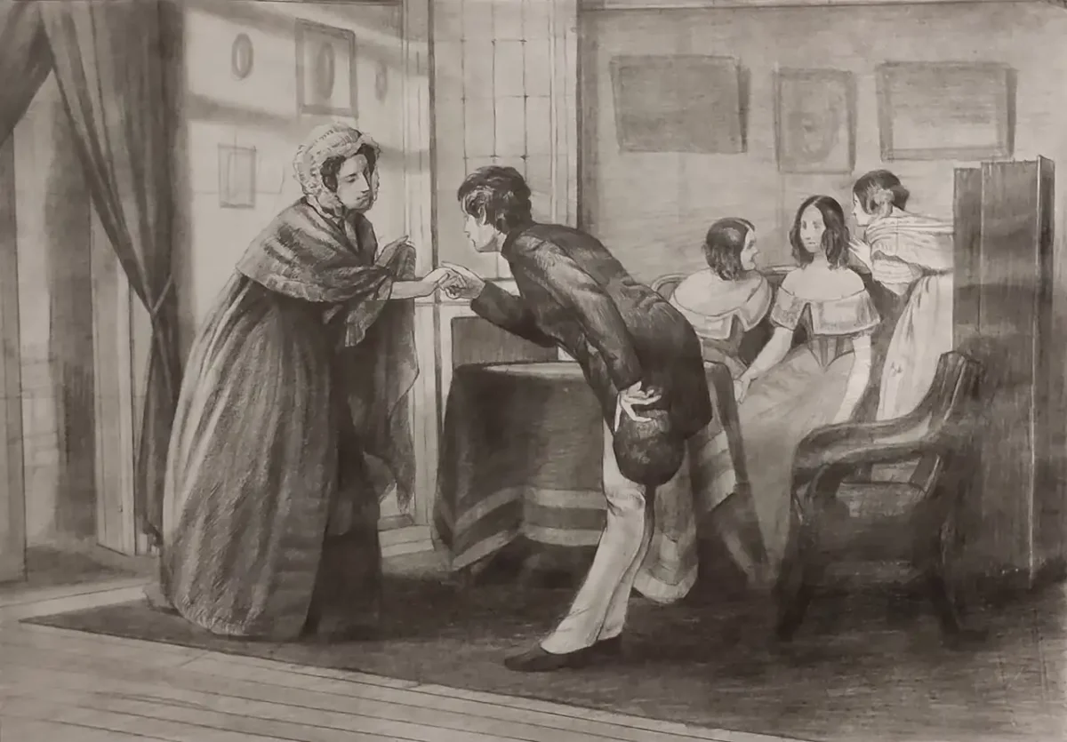 Старый дед и внучек раскраска к рассказу Толстого