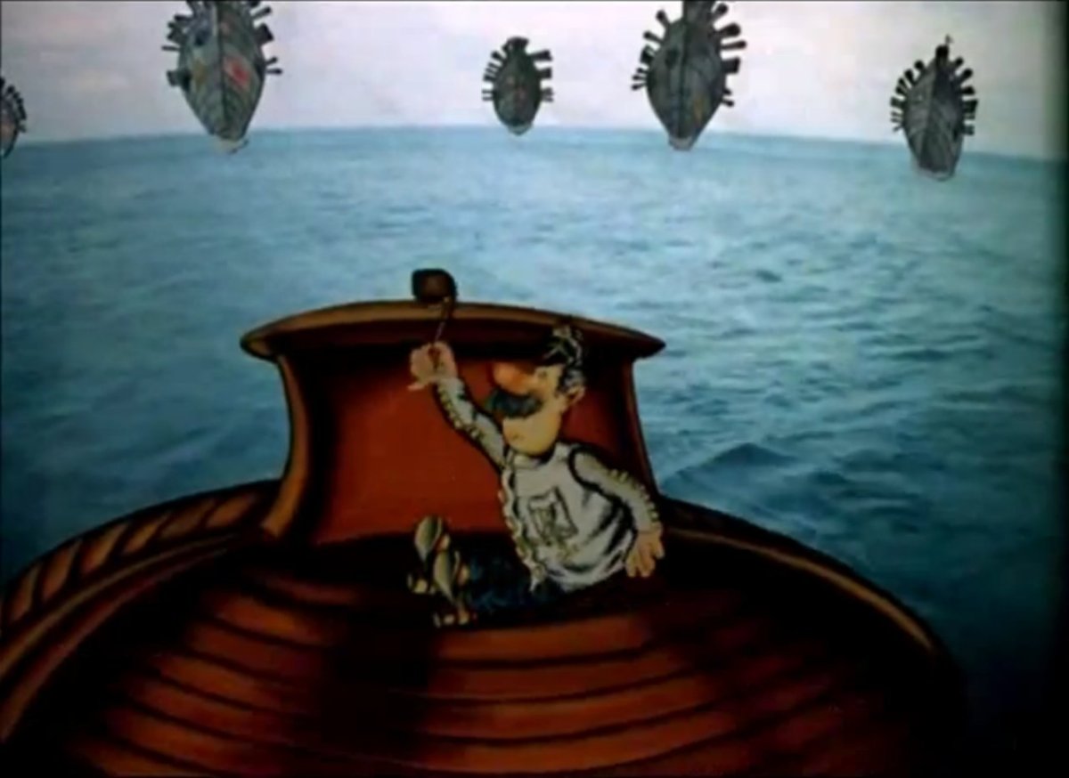Приключения капитана Врунгеля мультфильм 1976