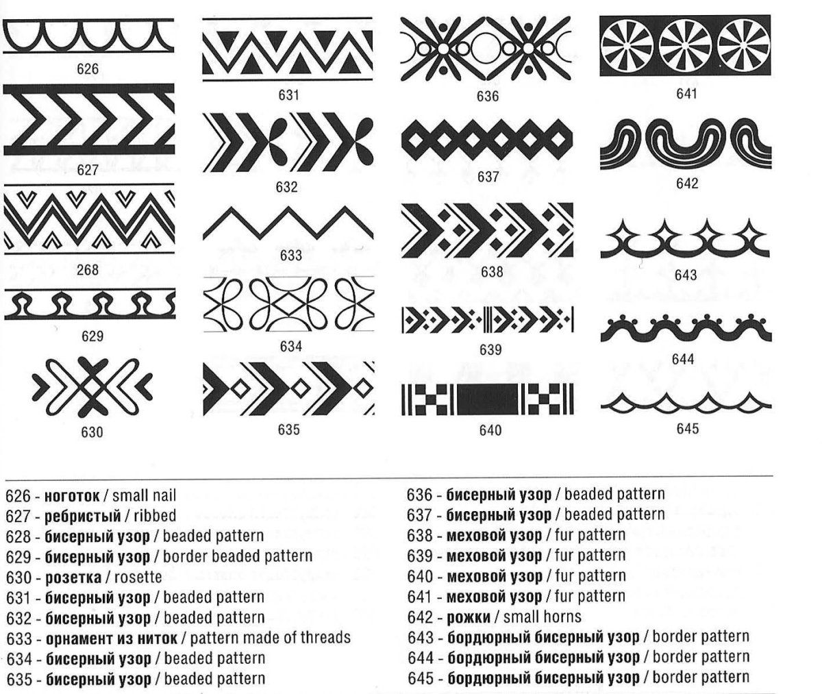 Орнаменты узоры народов Сибири