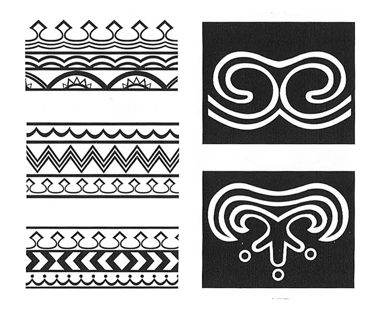 Орнаменты Долган