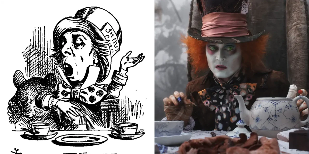 Шляпник из книги Алиса в стране чудес