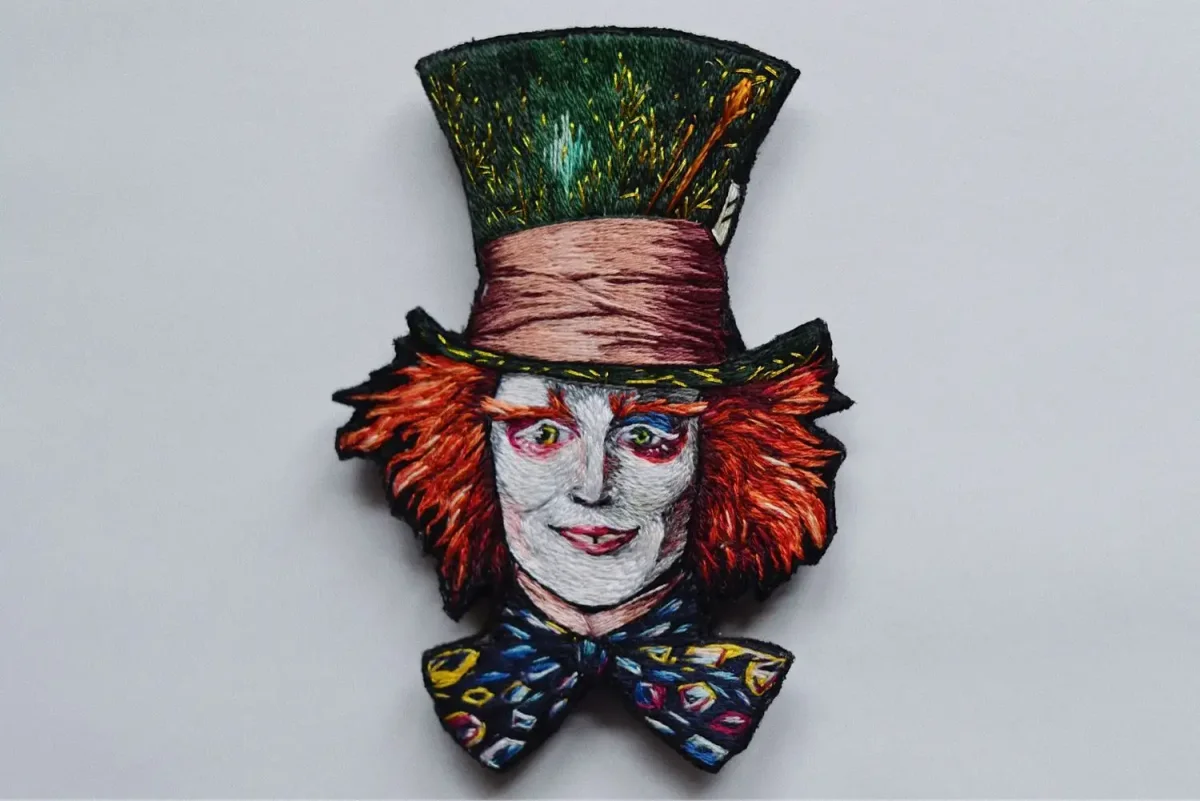 Вышивка Алиса в стране чудес Шляпник