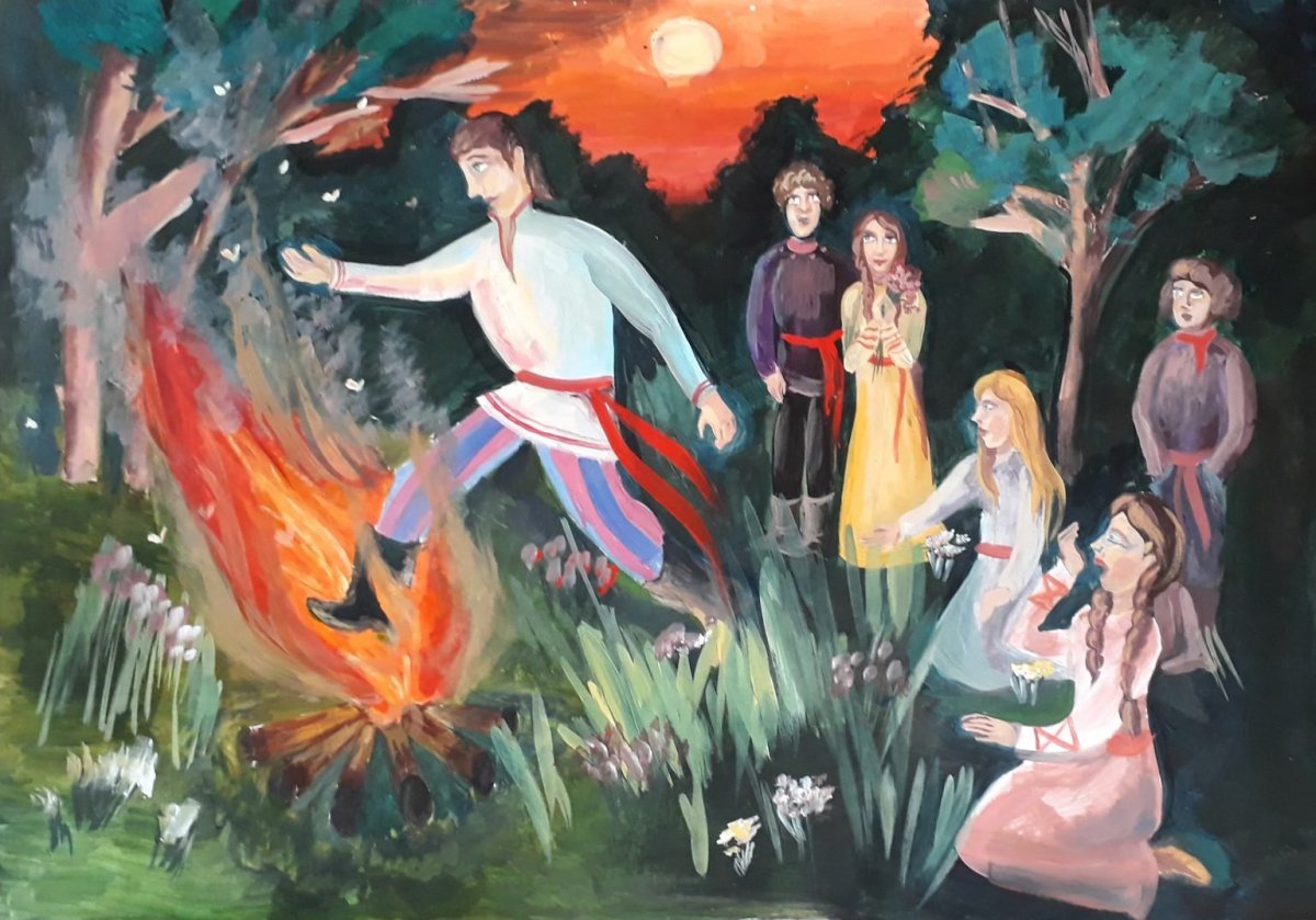 Иван Кулик картины мастер и Маргарита