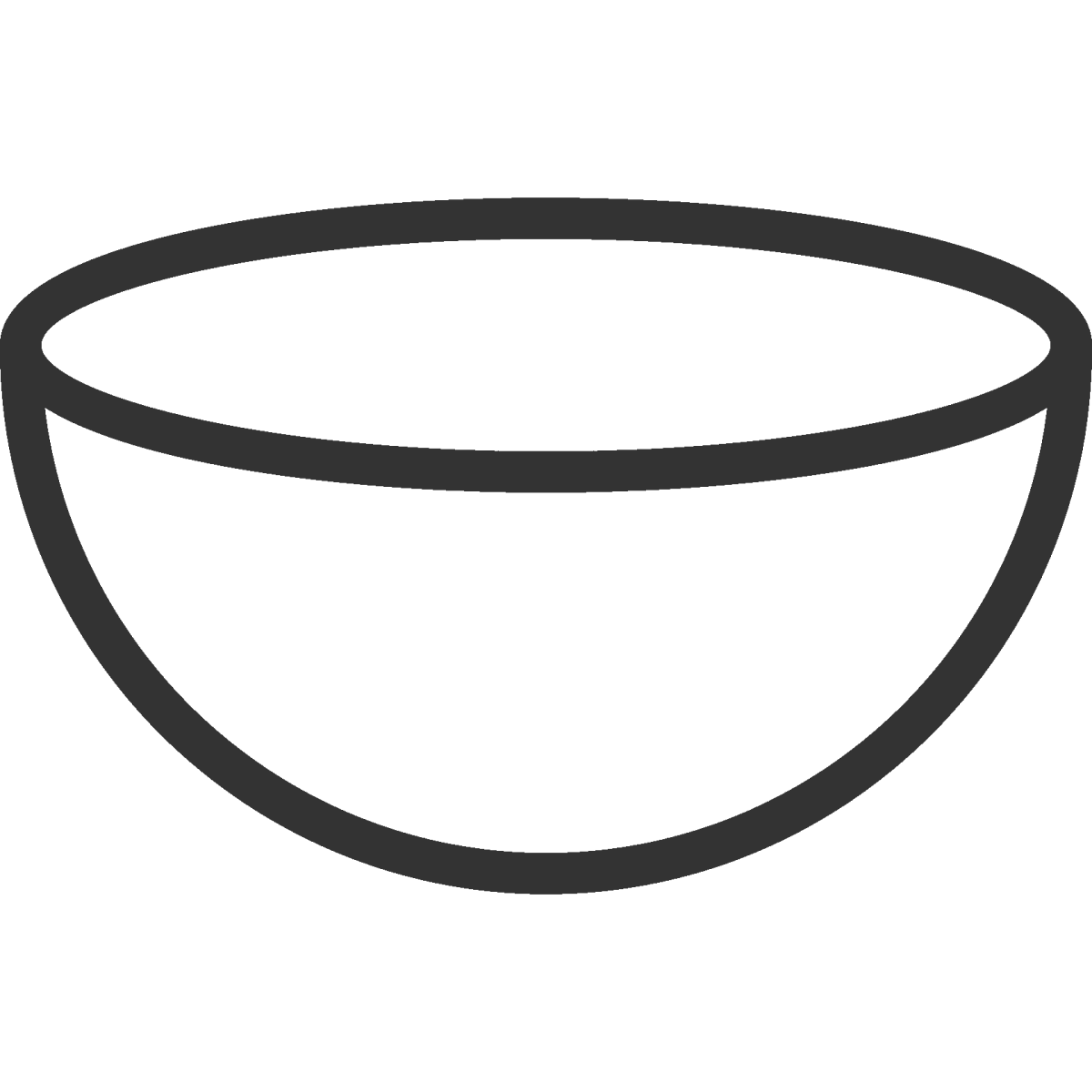 Миска шаблон для рисования