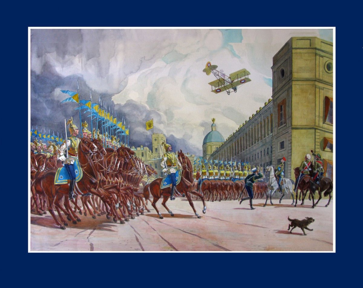 Олег Пархаев художник русская армия