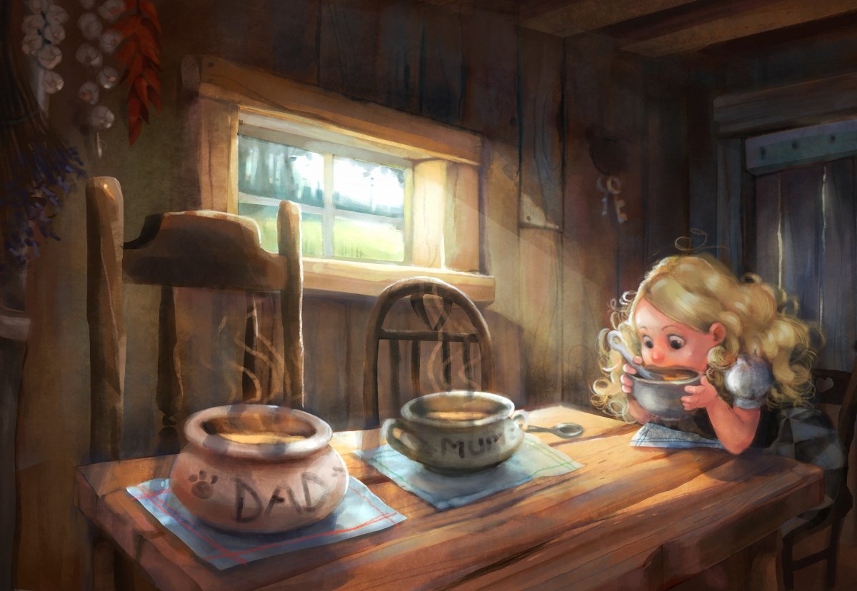 Три медведя Goldilocks and the three Bears