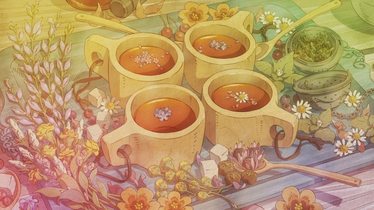 Красивые фоны в стиле травницы