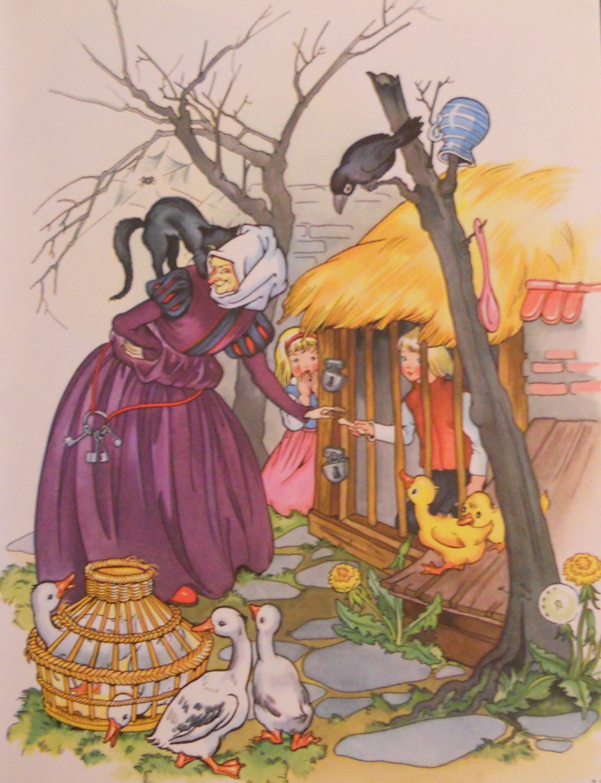 Сказки братьев Гримм иллюстрации