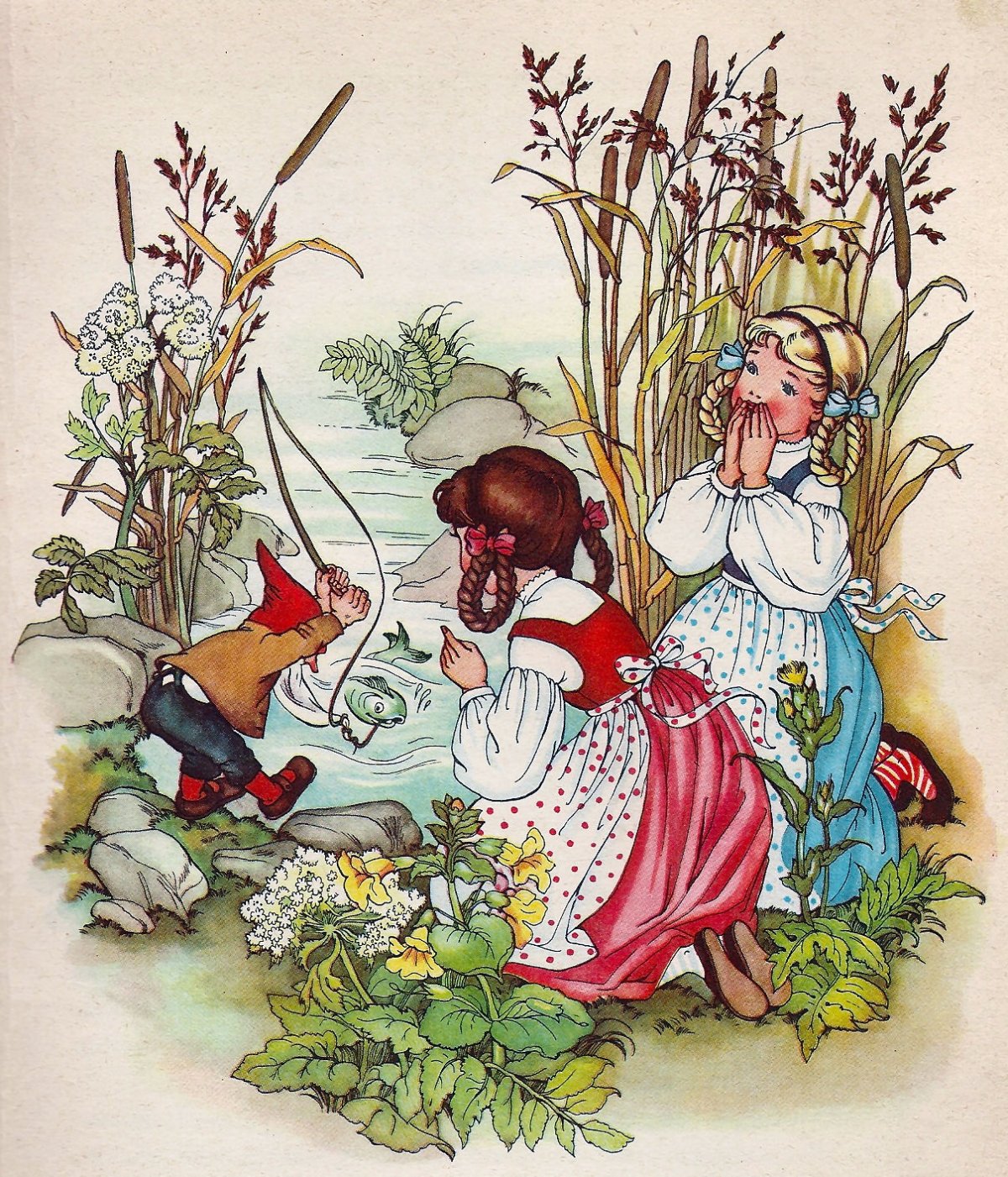 Братья Гримм Беляночка и Розочка