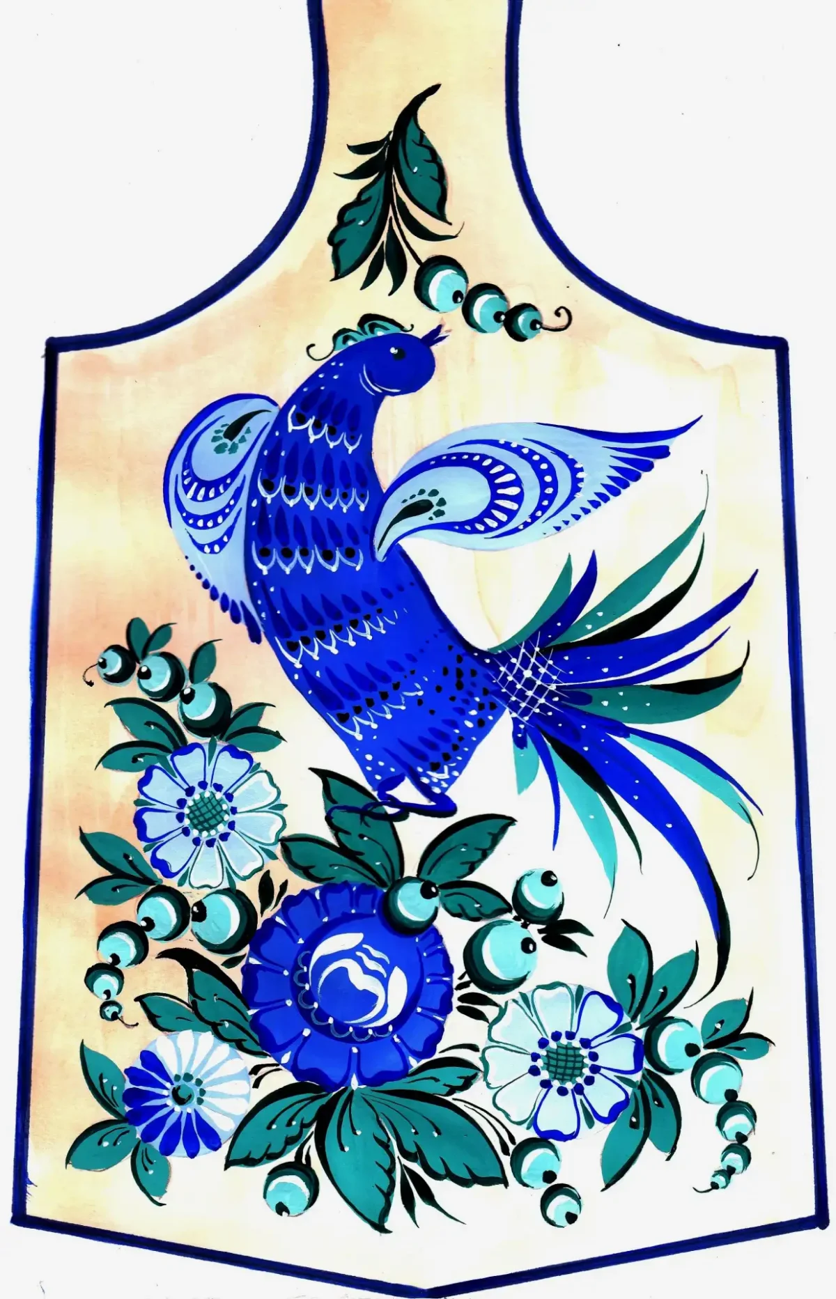 Изд-во Стрекоза раскраска Урало-Сибирская роспись для детей