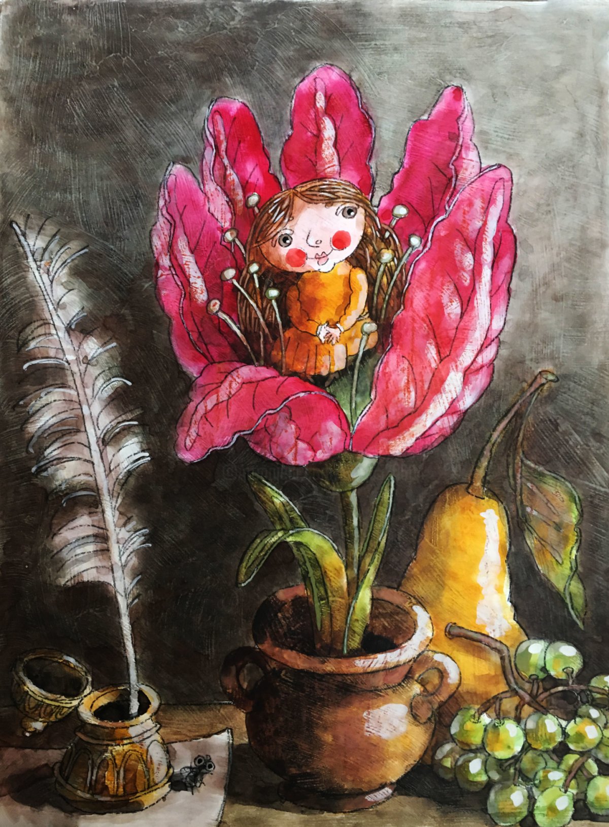 Дюймовочка, Андерсен х.к.