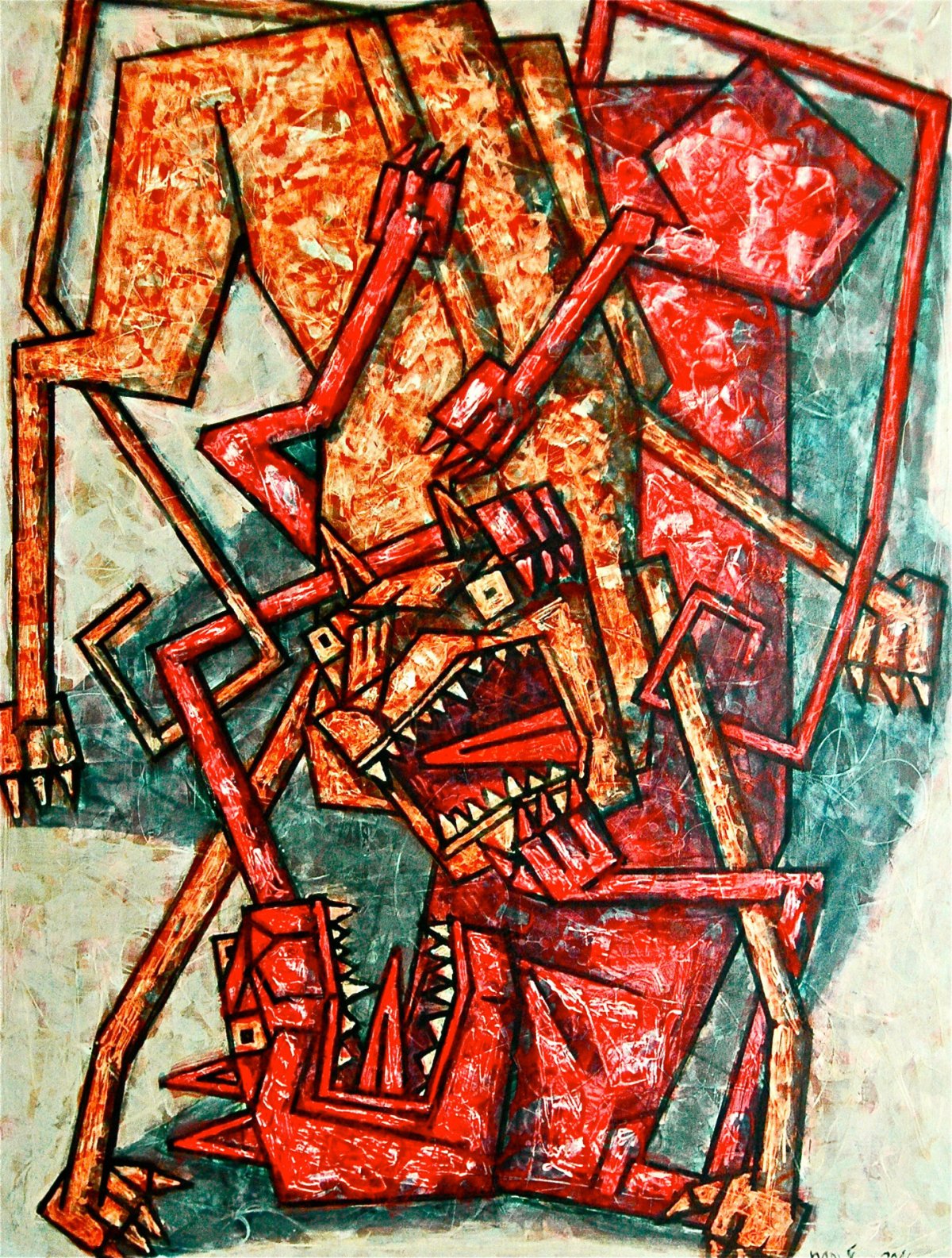 Коты художника Дмитрия Трубина