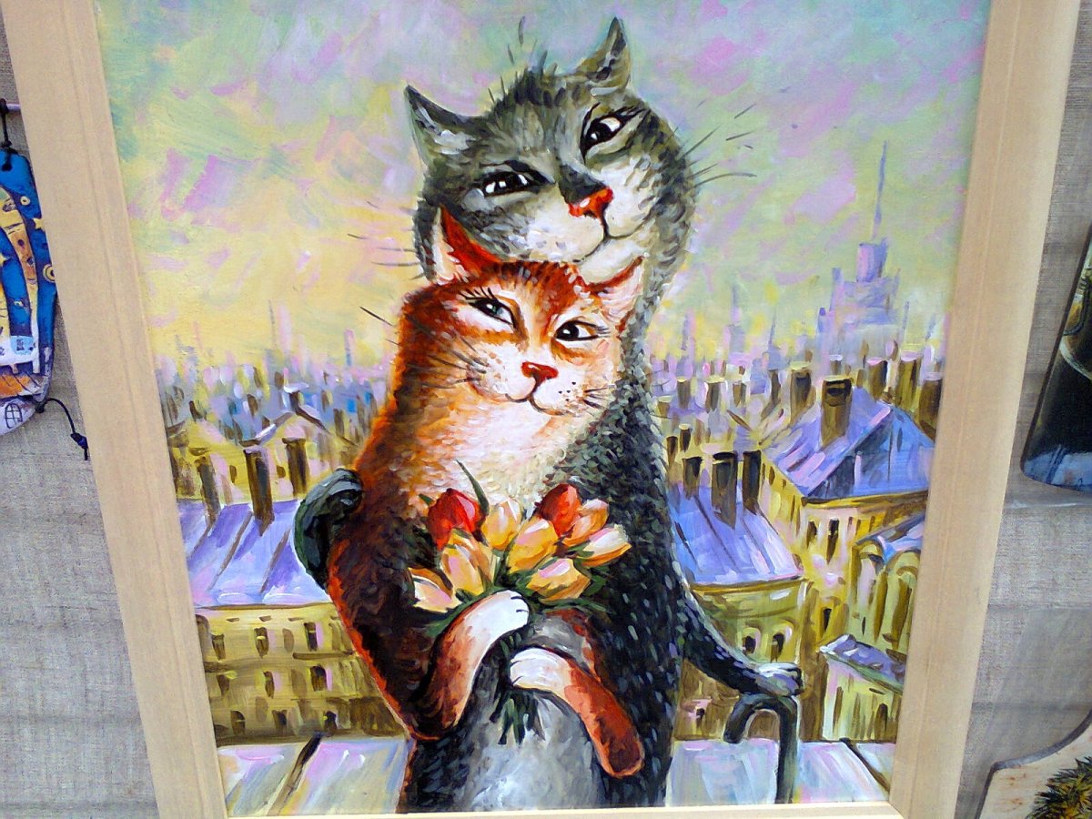 Мартовский кот картина