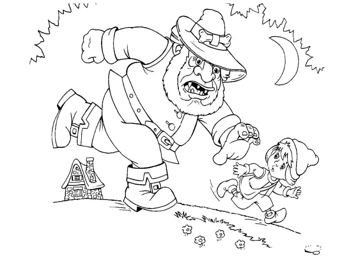 Раскраска. Волшебные сказки