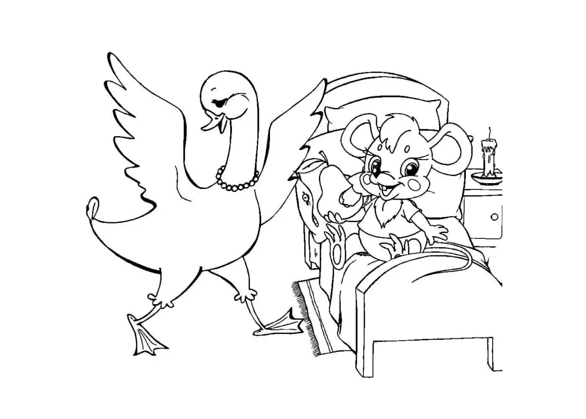 Мойдодыр раскраска для детей