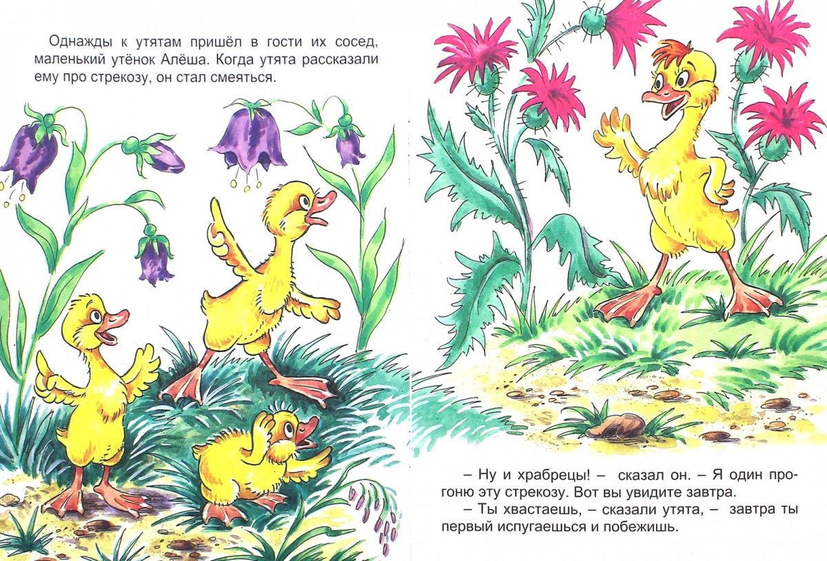 Храбрый утёнок Борис Житков