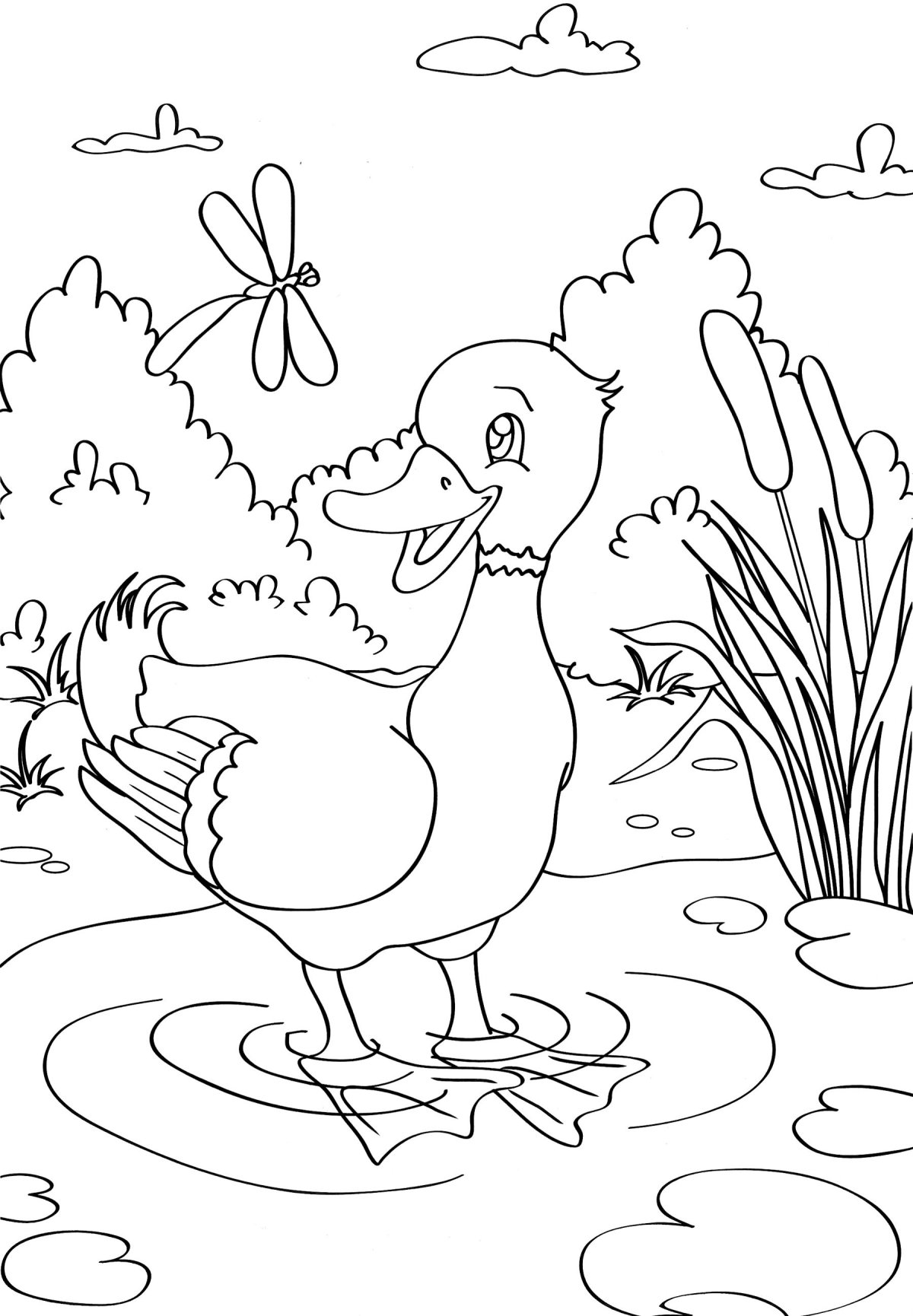 Житков Храбрый утенок