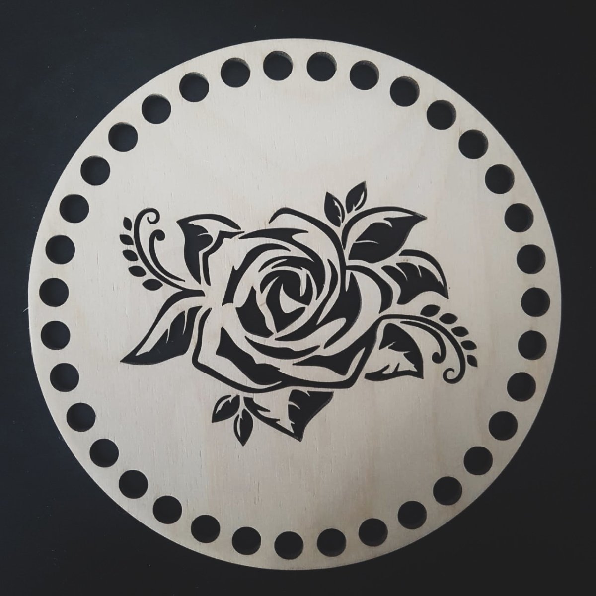 Резной круг