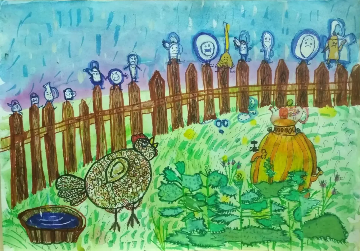 Федорино горе декорации