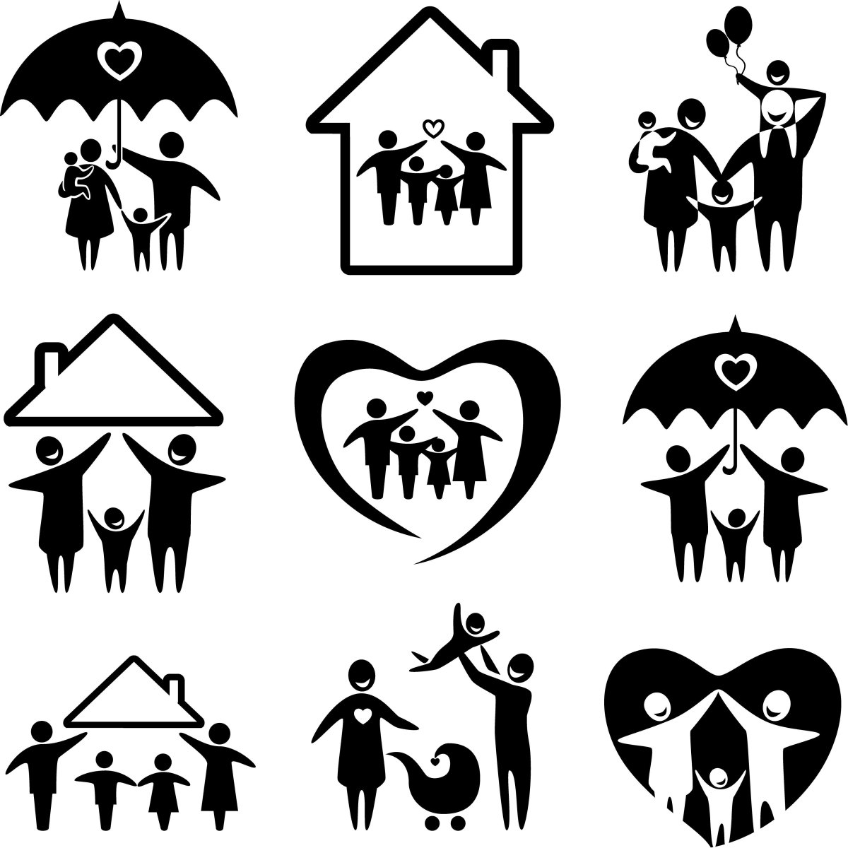 Раскраска на тему семейные традиции