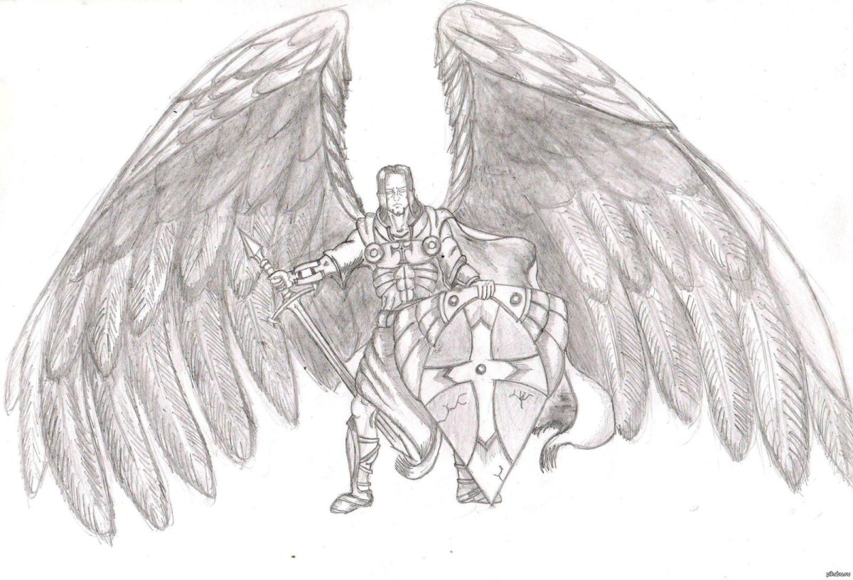 Архистратиг Михаил раскраска