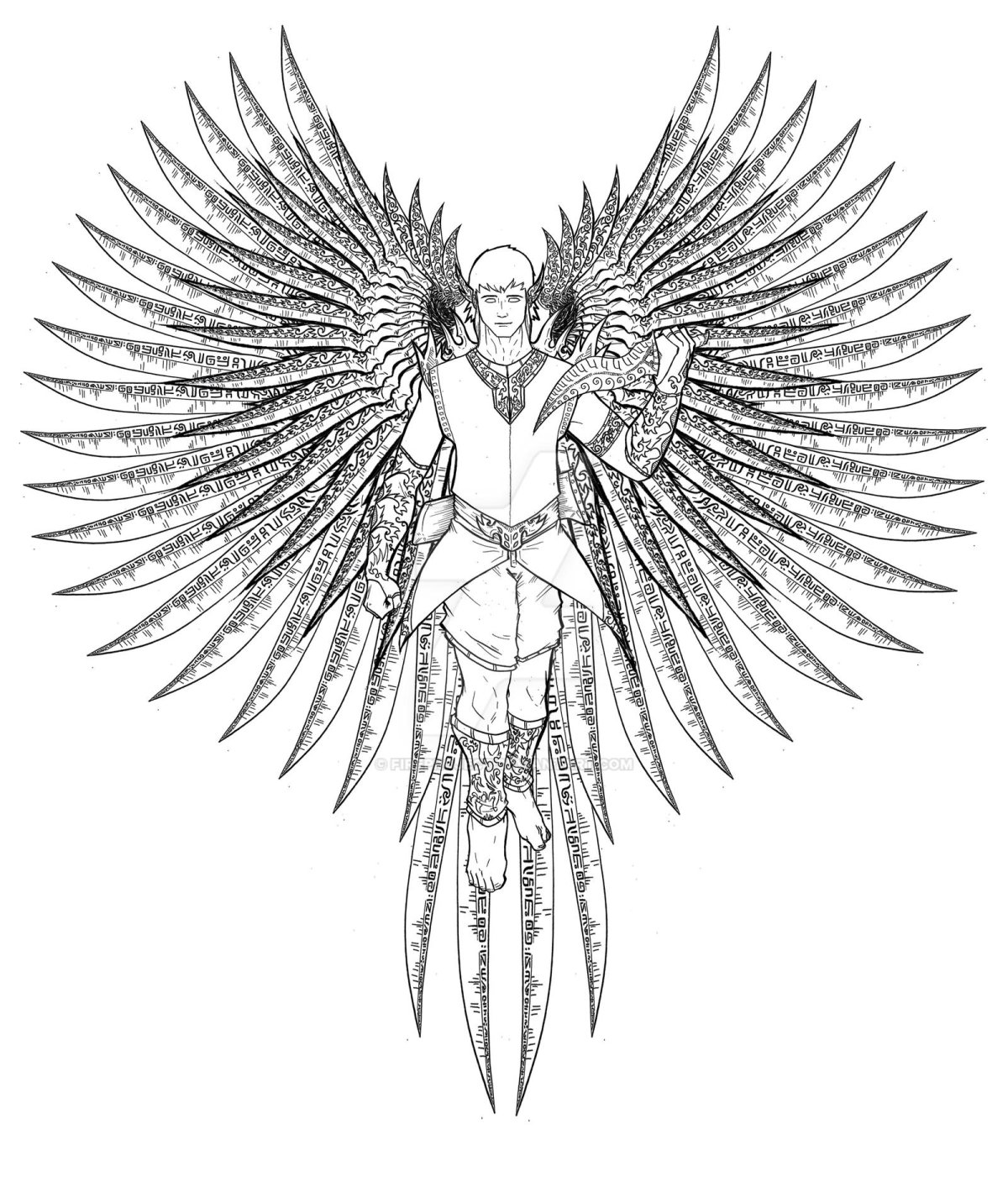 Векторное изображение Архангела Михаила