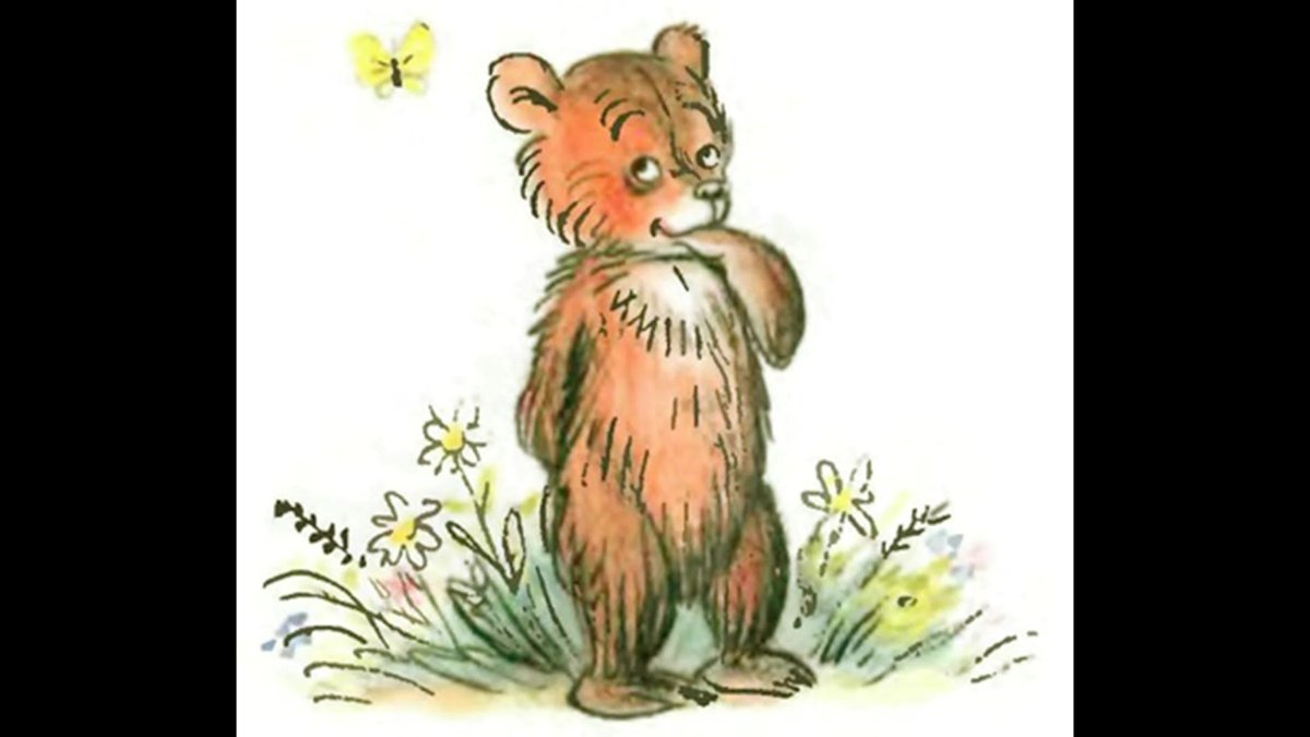 Братец Медвежонок раскраска