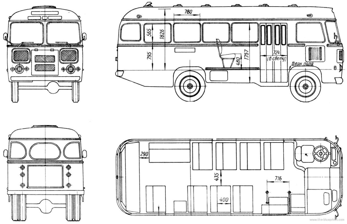 ПАЗ 672 автодом