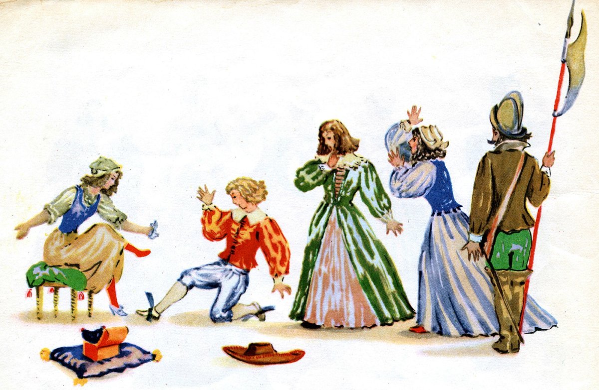 Кхоа Ле иллюстрации Золушка