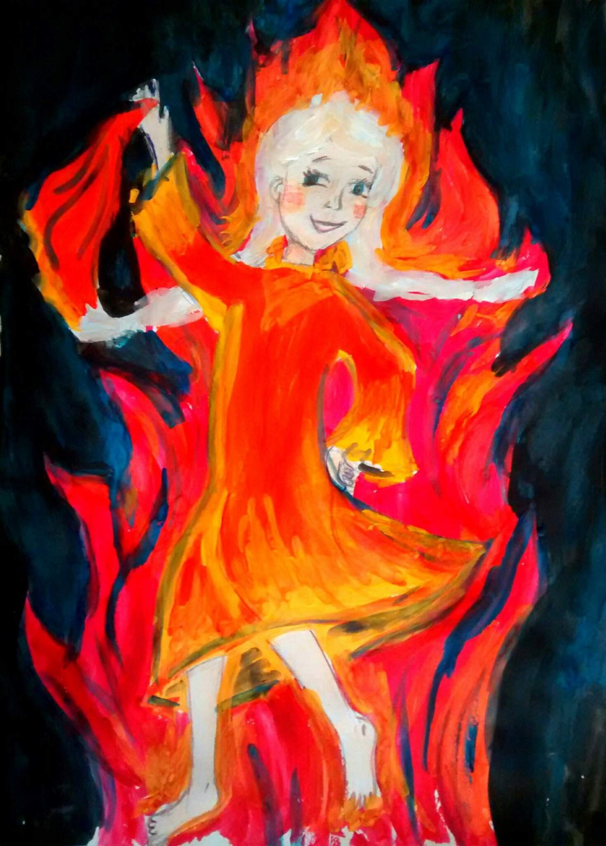 Огневушка поскакушка Бажов