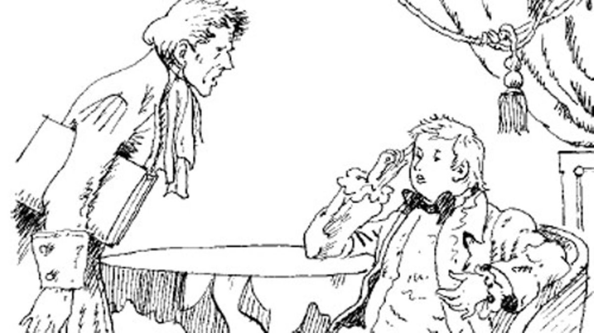 Иллюстрации к недорослю Фонвизина