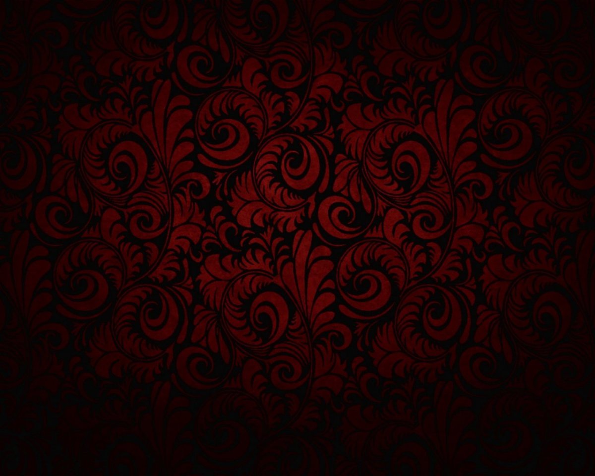 Бордовый фон с узорами