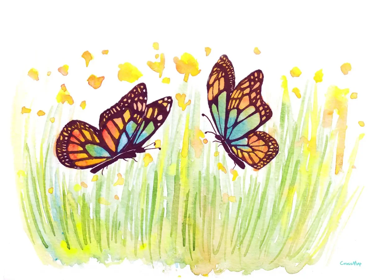 Бабочка для мамы