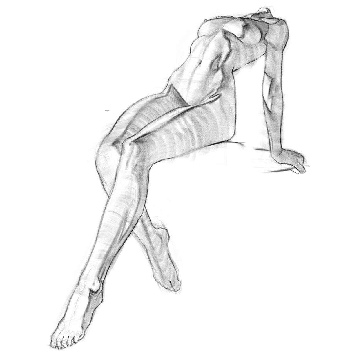 Графические рисунки тела