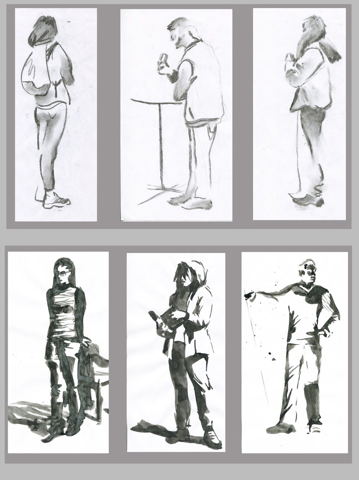 Эскиз человека