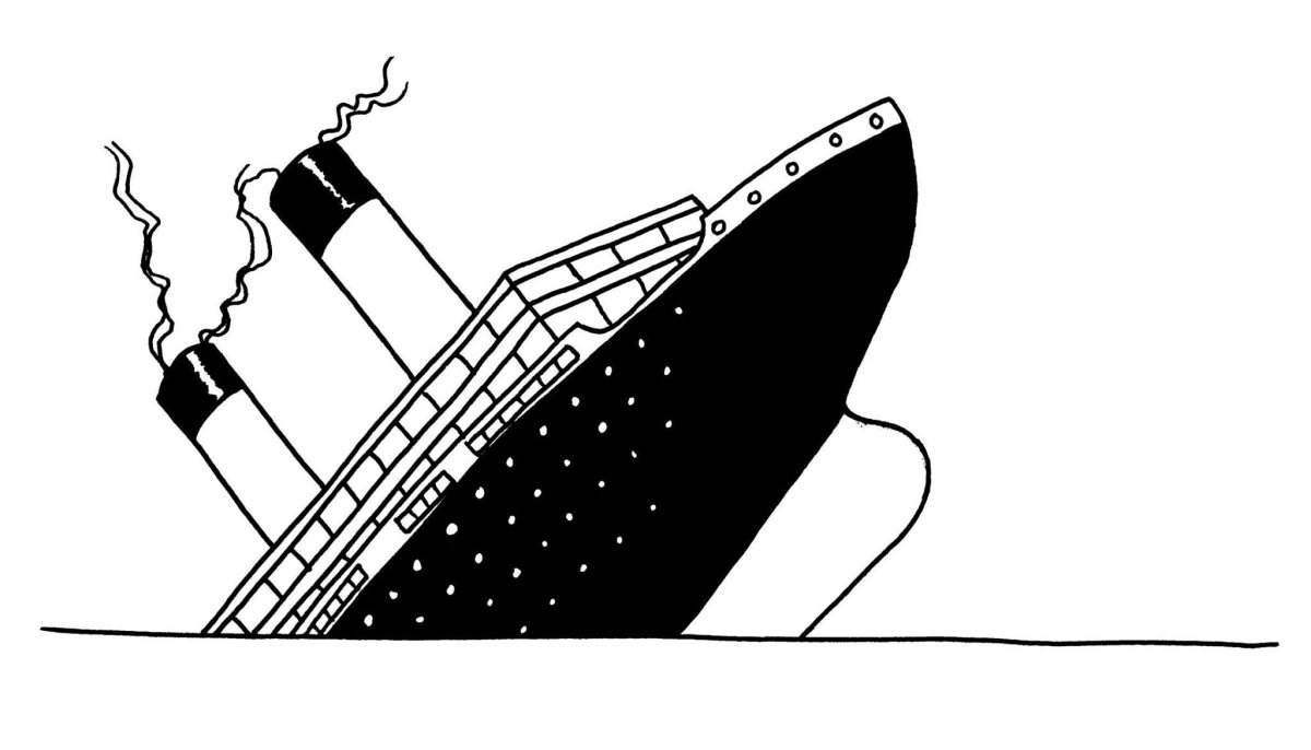 Тонущий корабль