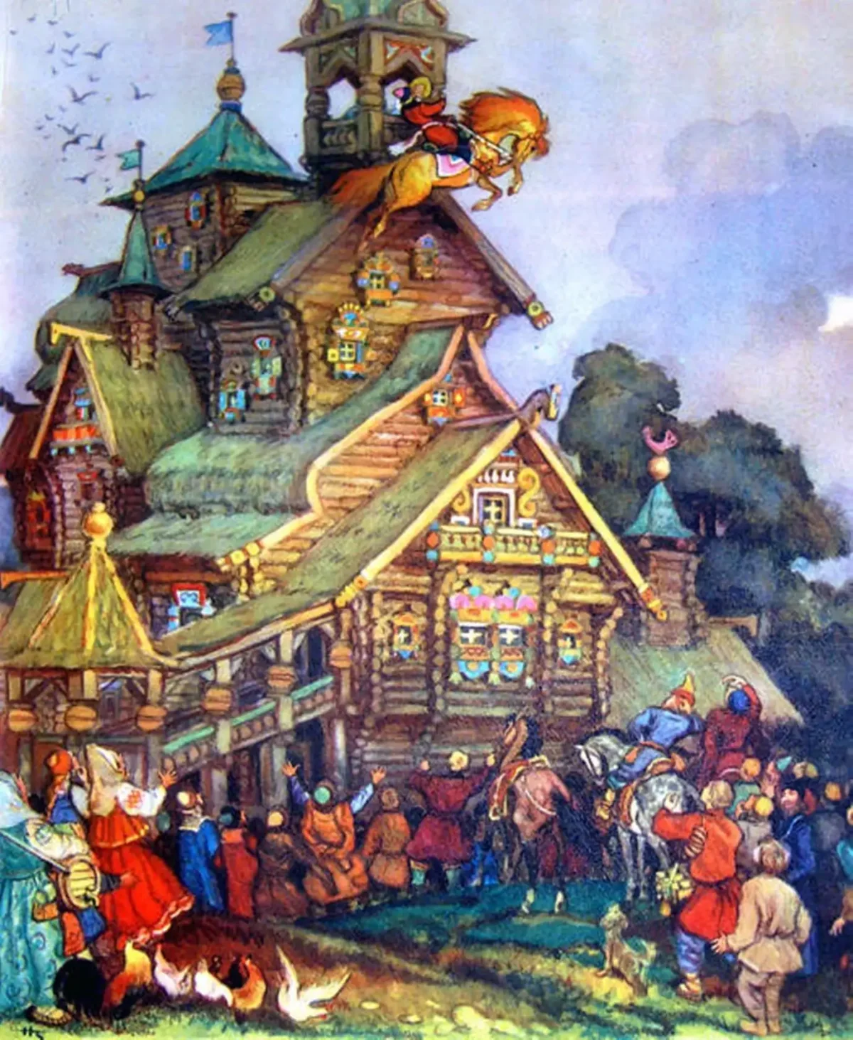 Сивка-бурка. Раскраски